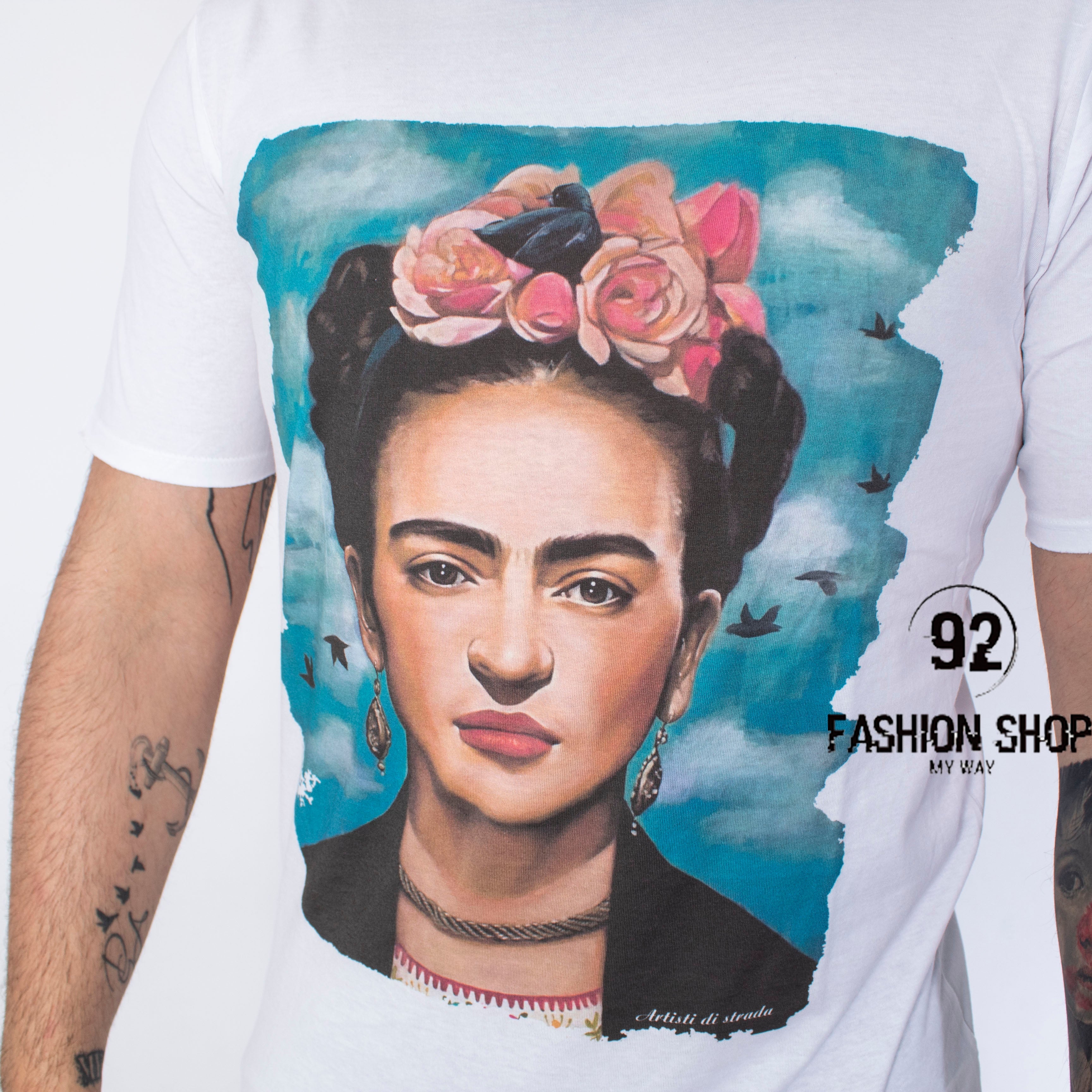 T-Shirt Uomo Stampa Frontale Frida Art. Ts55