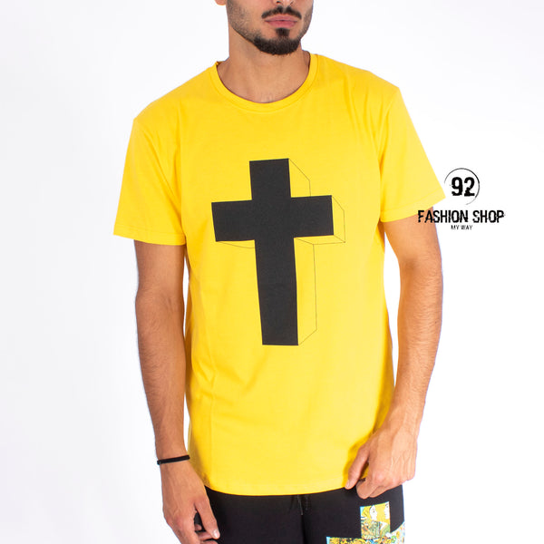 T-shirt homme BlackSvunday 3D Front Logo Art. Ts75
