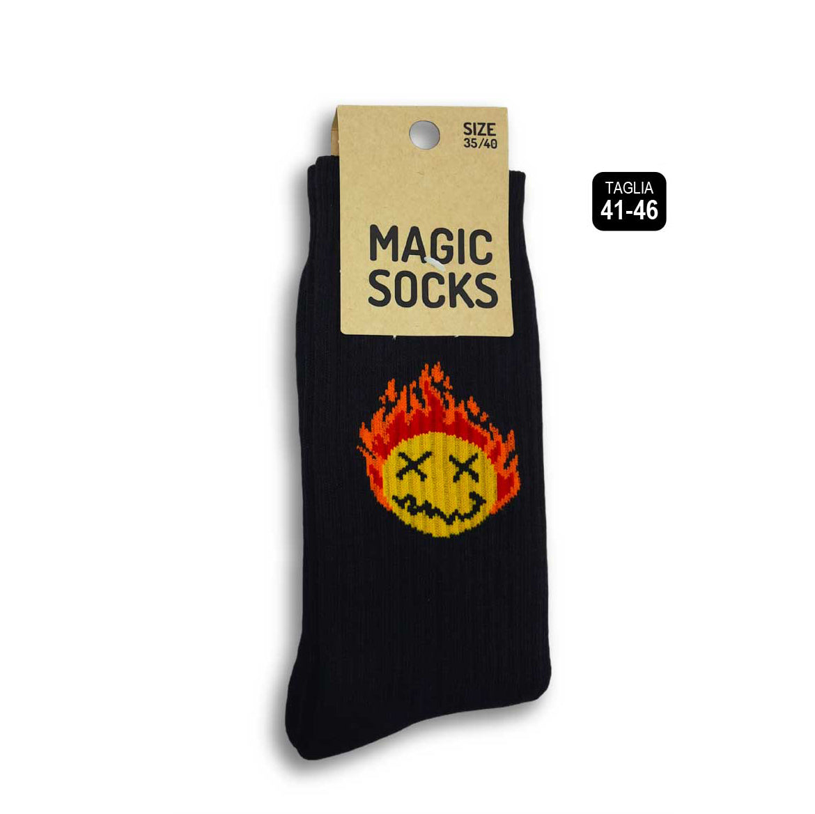Calzini Uomo Smile Fuoco Art. Ac67